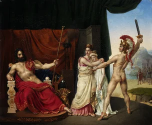 Abschied des Aeneas von Dido